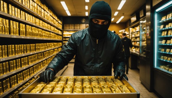 L'incident du braquage : impact sur le prix de l'or en france